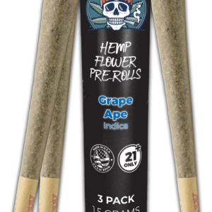 Full Spectrum Pre Roll Grape Ape Indica (3-pack)